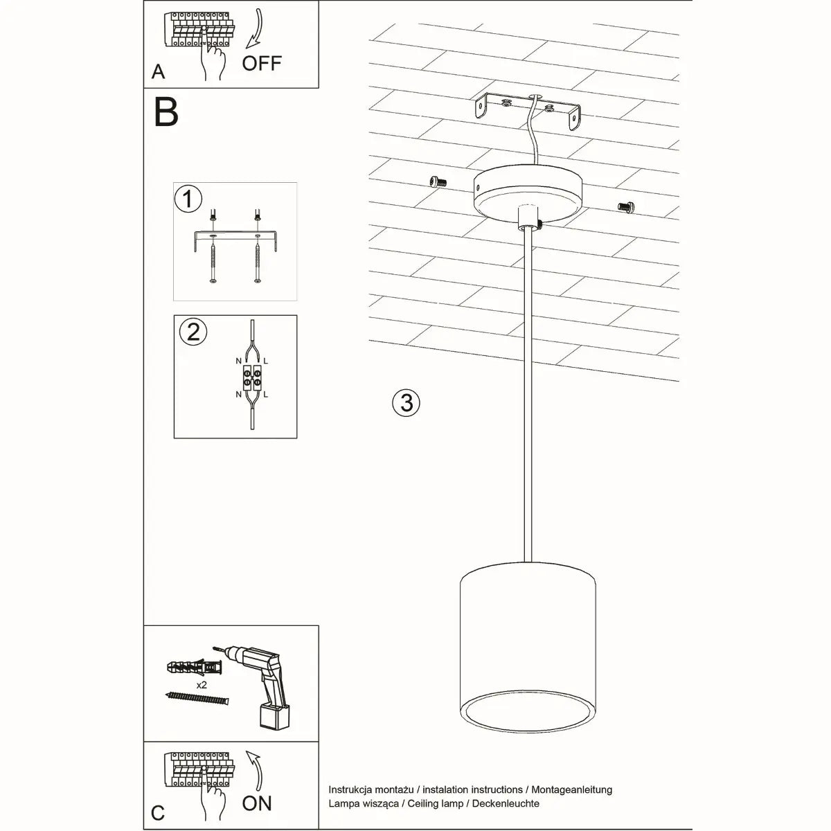 Hanglamp Rondo 1 – Wit Aluminium