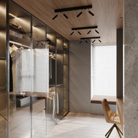 Wandleuchte Luxtec 1 – Schwarz Stahl