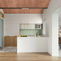 Hanglamp Tube 2 – Wit & Natuurlijk Hout