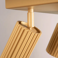 Plafondlamp Japandi 4S – Goud Aluminium