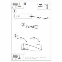 Wandlamp Twist 2 – Wit Keramiek & Glas