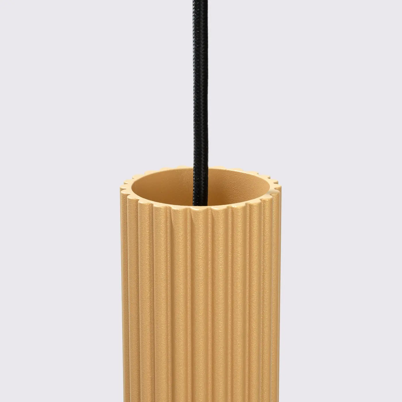 Hanglamp Japandi 3P – Goud Aluminium