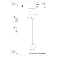 Pendelleuchte Bowl Mini – Weiß & Keramik