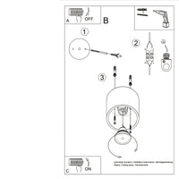 Plafondlamp Rondo 1 – Goud & Aluminium