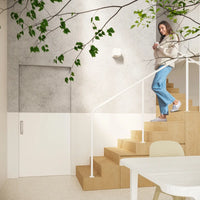 Wandlamp Frozen 2 – Wit Keramiek & Glas