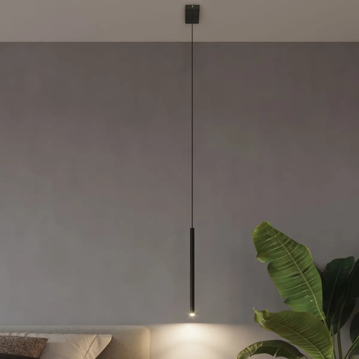 Hanglamp Matita 1 – Zwart Staal