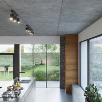 Plafondlamp Square 2 – Zwart Staal