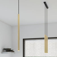 Hanglamp Matita 1 – Goud & Staal