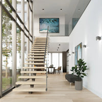 Plafondlamp Anthra Rondo – Antraciet & Aluminium