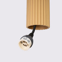 Pendelleuchte Japandi 1 – Gold Aluminium