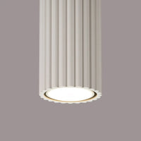 Plafondlamp Japandi 40 – Beige & Aluminium