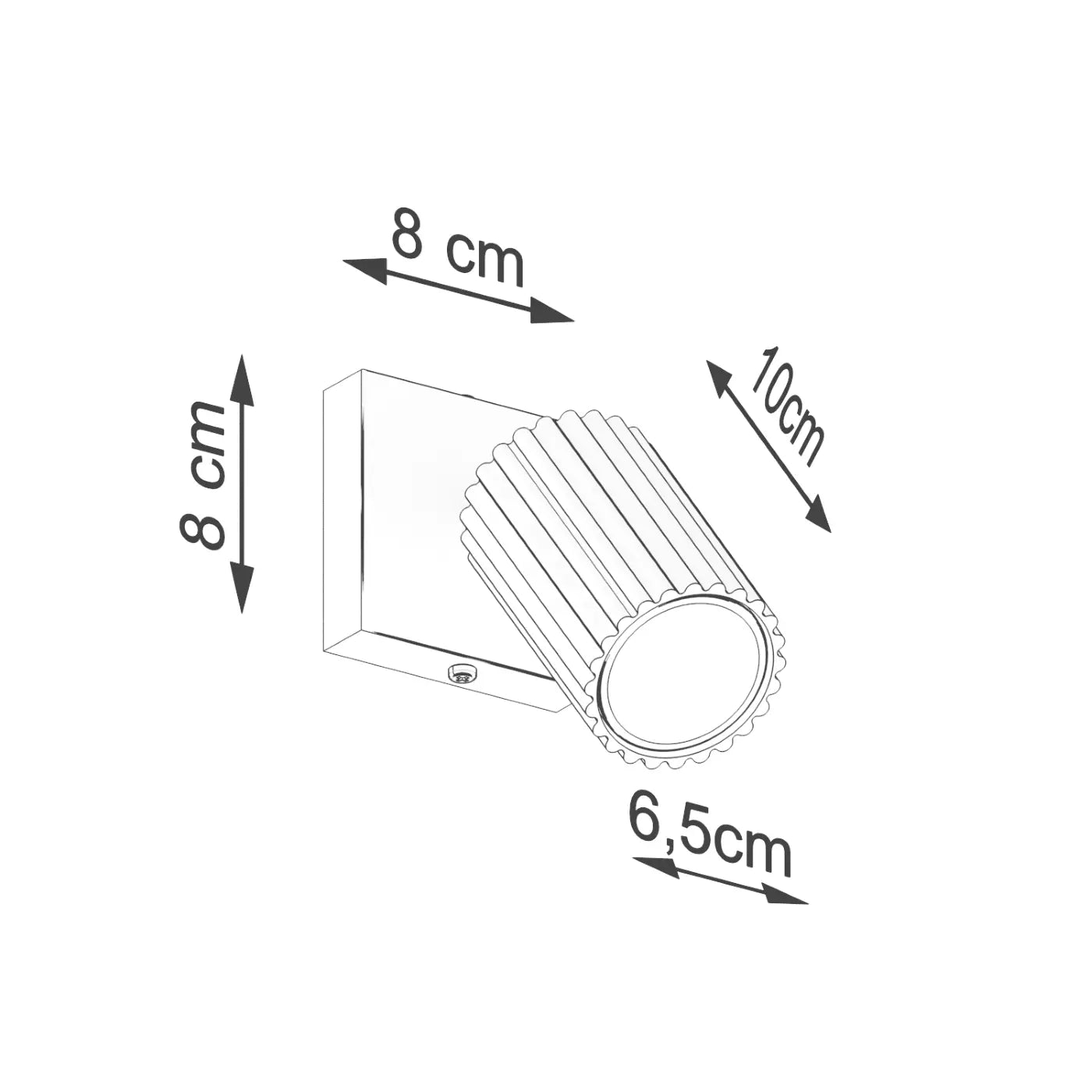Wandleuchte Japandi – Olive Grün & Aluminium
