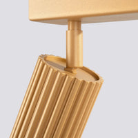 Deckenleuchte Japandi 4 – Gold & Aluminium