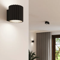 Spots Japandi Single-XS – Zwart & Aluminium