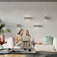 Wandleuchte Frozen 2 – Grau & Keramik