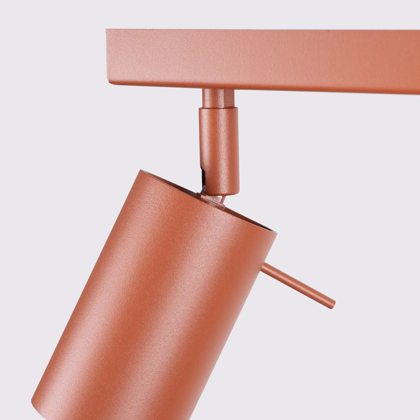 Plafondlamp Rondo 4 – Okerrood & Staal