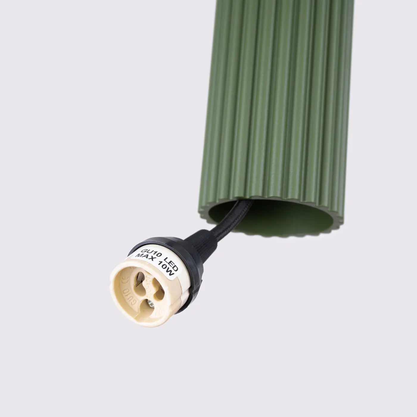 Hanglamp Japandi 1 – Groen & Aluminium