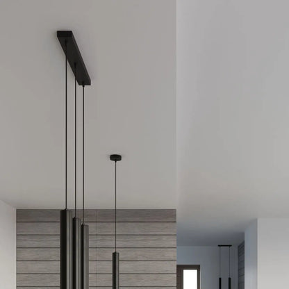 Pendelleuchte Matita Glass 1 – Schwarz & Glas