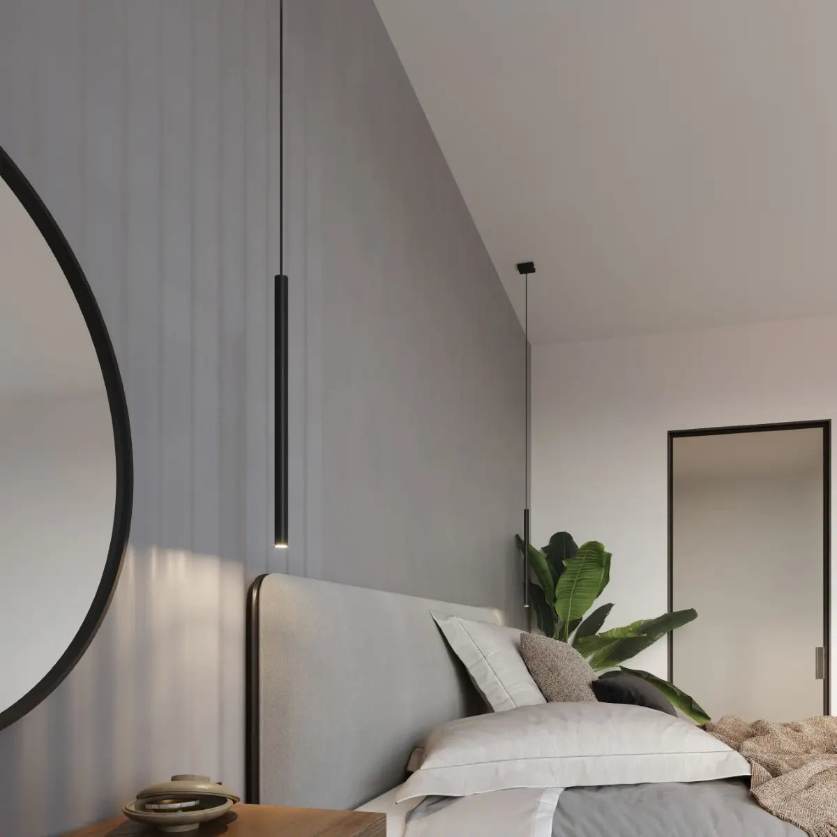 Hanglamp Matita 1 – Zwart Staal