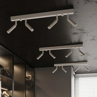 Deckenleuchte Luxtec 3 – Weiß & Stahl