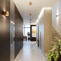Plafondlamp Rondo 1 – Goud & Aluminium
