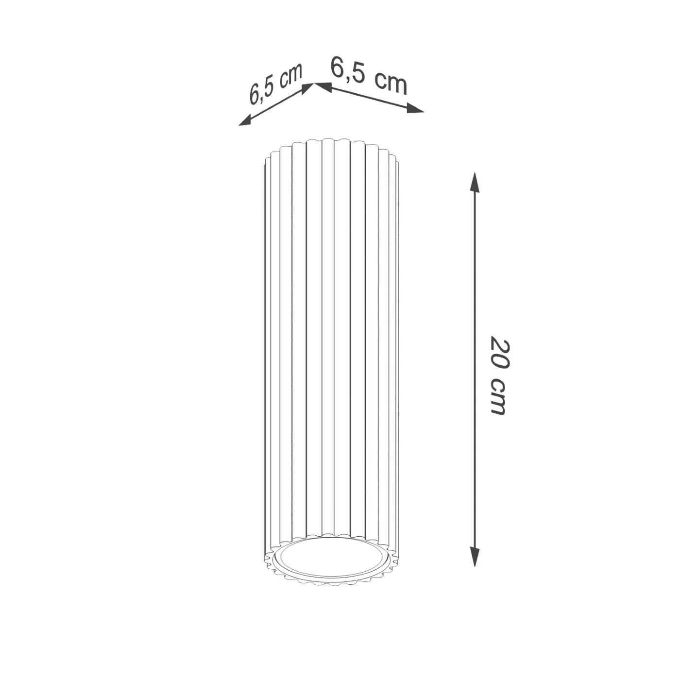 Deckenleuchte Japandi 20 – Oxidrot & Aluminium
