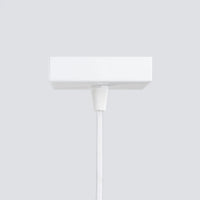 Hanglamp Japandi 1 – Wit Aluminium