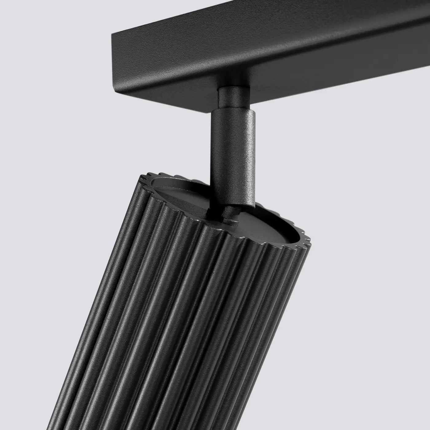 Plafondlamp Japandi 2 – Zwart & Aluminium