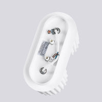 Spots Japandi Double – Wit & Aluminium
