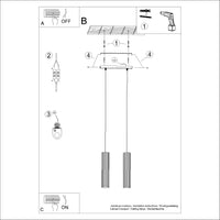 Hanglamp Japandi 2 – Goud Aluminium