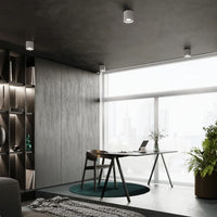 Plafondlamp Tube Plus – Wit & Aluminium