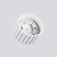 Spots Japandi Single-XS – Wit & Aluminium