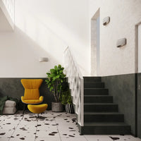 Wandleuchte UFO 5 – Grau & Keramik