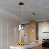 Hanglamp Tab 1 – Grijs & Beton & Zwart Metaal