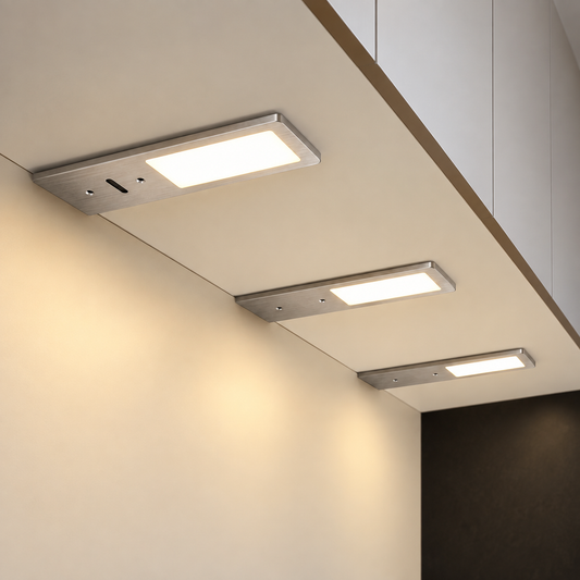 SMART LED Keukenverlichting Onderbouw - Aluminium (3 PACK)