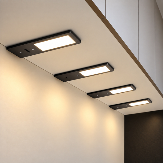 SMART LED Keukenverlichting Onderbouw - Zwart (4 PACK)
