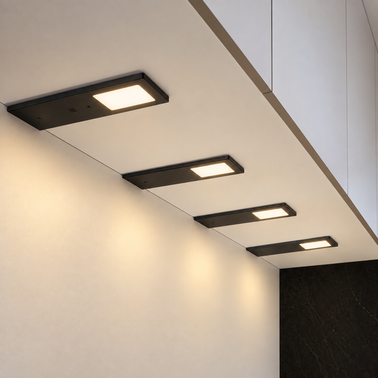 XL3000 Keukenverlichting Onderbouw - Zwart (4 PACK)